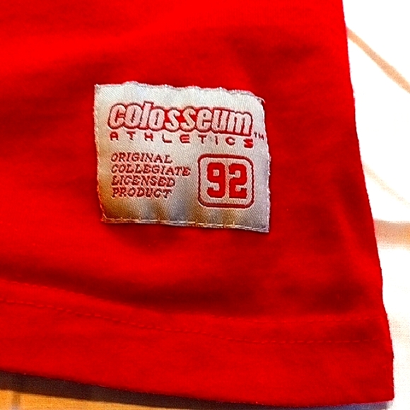 Colosseum Athletics College Red, Blue, Maroon And Brown T-shirts - Picture 2 of 10